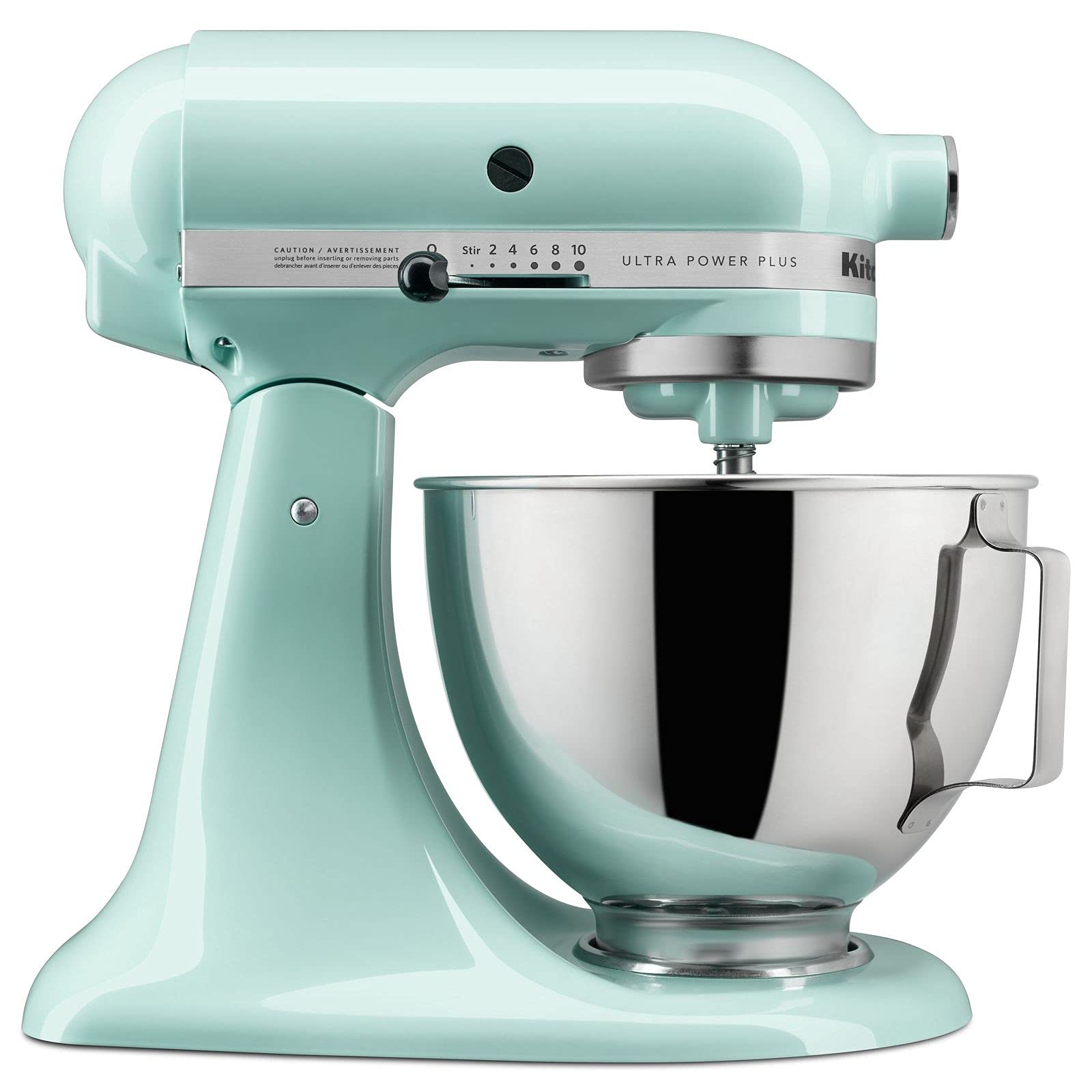 KitchenAid Ultra Power Plus Series 4.5-Quart Tilt-Head Stand Mixer - 4.5 qt, Ice Blue | Professional Baking Mixer for Cakes, Cookies, Bread & Dough | Perfect for Home Bakers & Small Bakeries