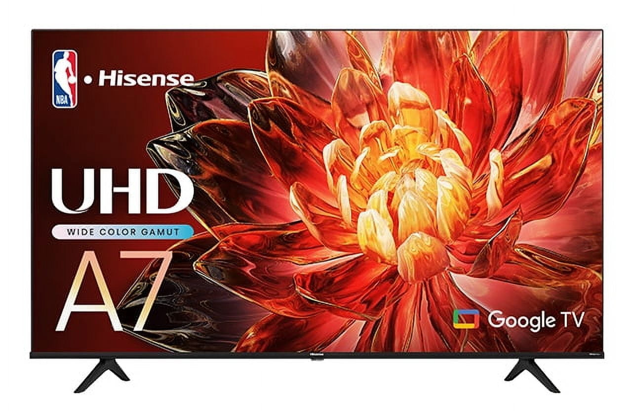 Hisense 50A75N 50-Inch A7 Series 4K UHD Smart TV with Dolby Vision HDR, Google Assistant - Perfect for Living Room Entertainment & Home Theater Setup