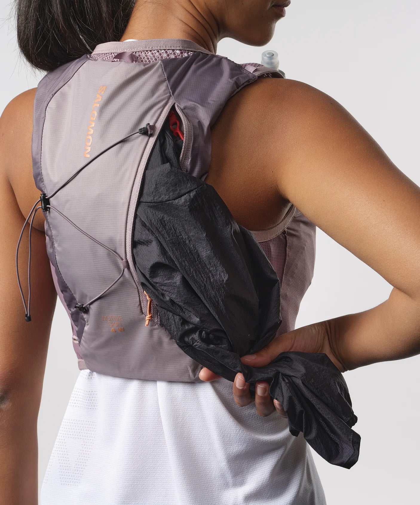 Active Skin 4 Women's Running Vest with Hydration Flasks - Lightweight Breathable for Marathon, Hiking & Outdoor Sports