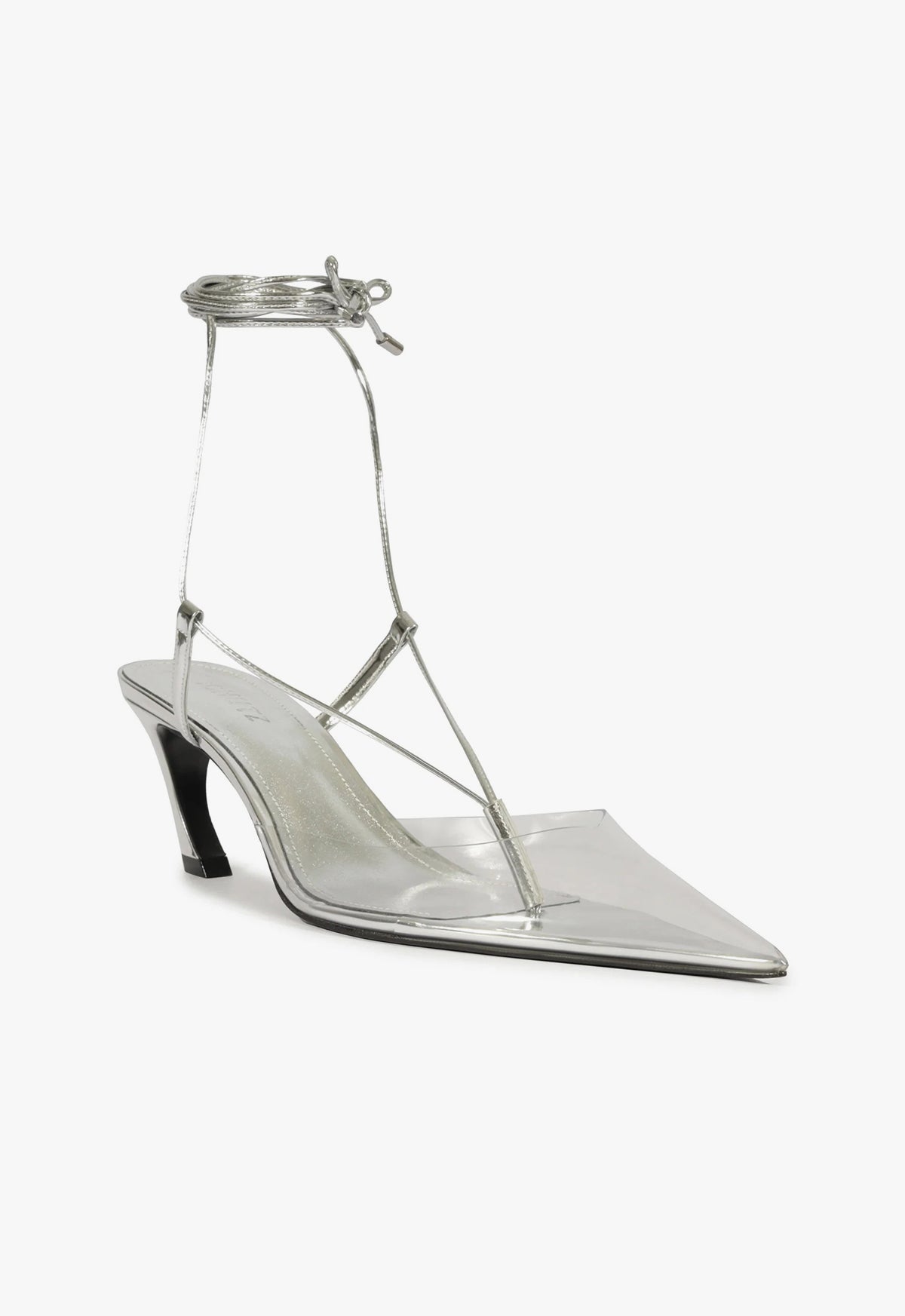 Elyra Mid Heel Leather Pumps for Women - Stylish Mirror Finish Pointed Toe Shoes for Office, Party & Special Occasions