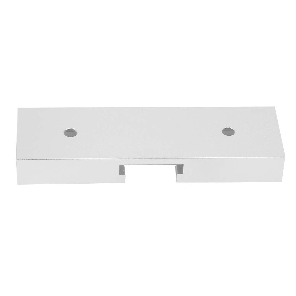 Aluminum Alloy T-Track Connector - Heavy Duty T Slot Miter Track Jig Fixture for Router Table | DIY Woodworking Accessories & Power Tool Parts | Perfect for Joinery, Cabinet Making, and Workshop Projects