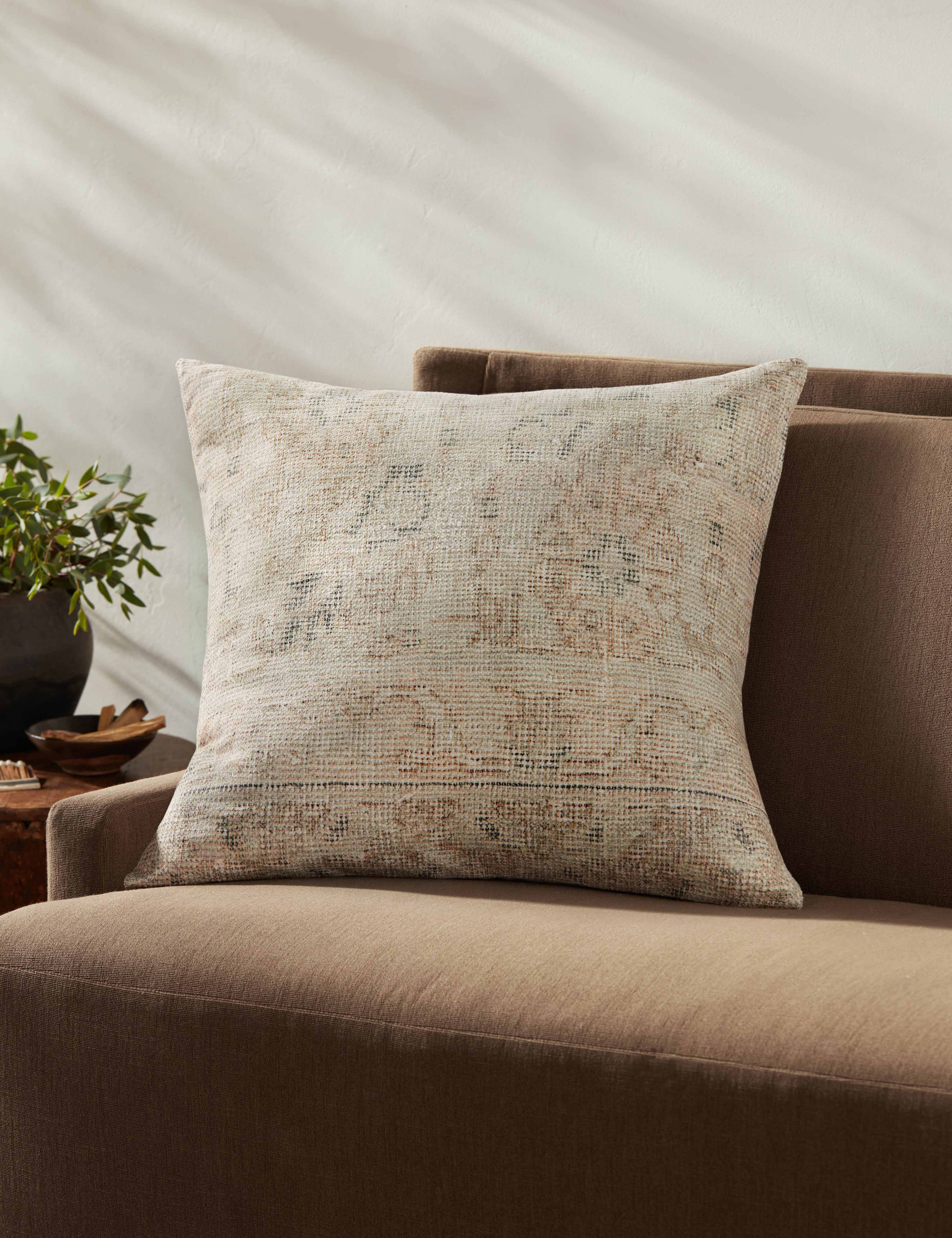 Celestia Pillow by Amber Lewis x Loloi - Luxury Boho Throw Pillow Cover for Living Room, Bedroom & Home Decor - Perfect for Sofa, Couch and Accent Chair Styling