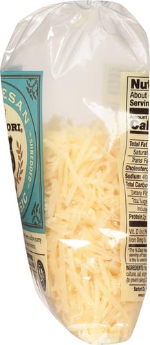 Sartori Shredded Parmesan Cheese - 8 oz Bag | Premium Italian Cheese for Pasta, Pizza & Salads | Perfect for Cooking & Garnishing
