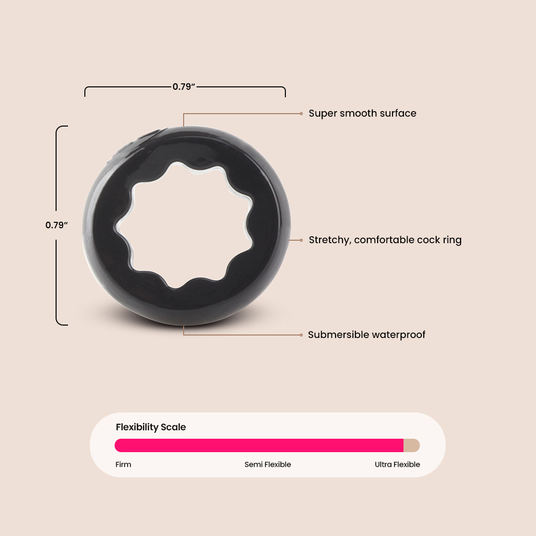 Screaming O Spur RingO Rangler C Ring - Super Stretchy Erection Ring for Enhanced Pleasure | Perfect for Couples & Solo Play