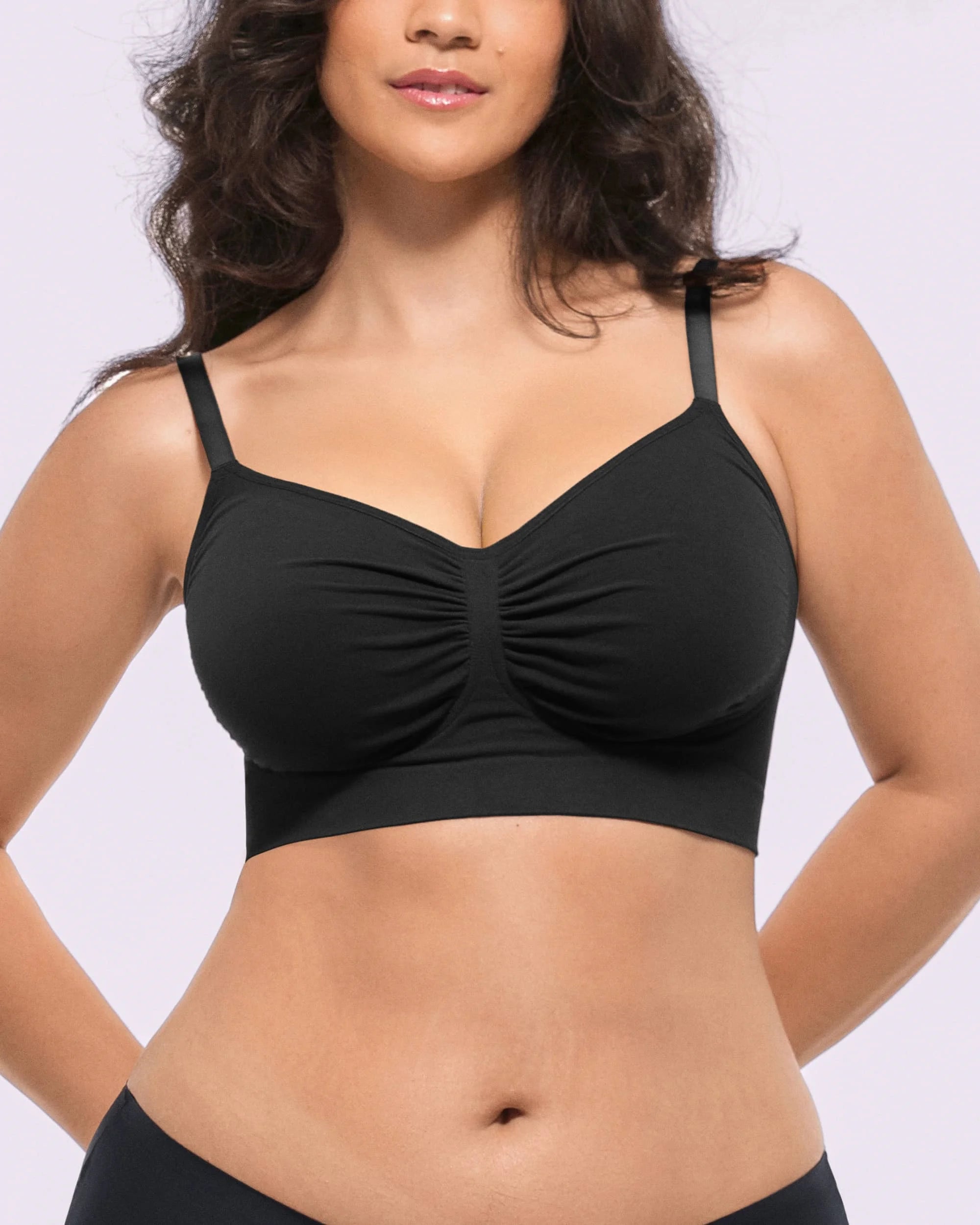 Wireless Comfort Bra - Seamless Unlined Support for Everyday Wear - Perfect for Yoga, Workouts, and Lounge Wear