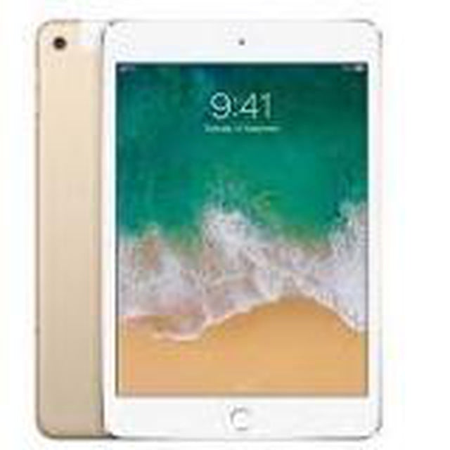 Apple iPad mini 4 Wi-Fi + Cellular 64GB Gold Tablet - Portable Device for Work, Study & Entertainment | Perfect for Business Professionals, Students & Travelers