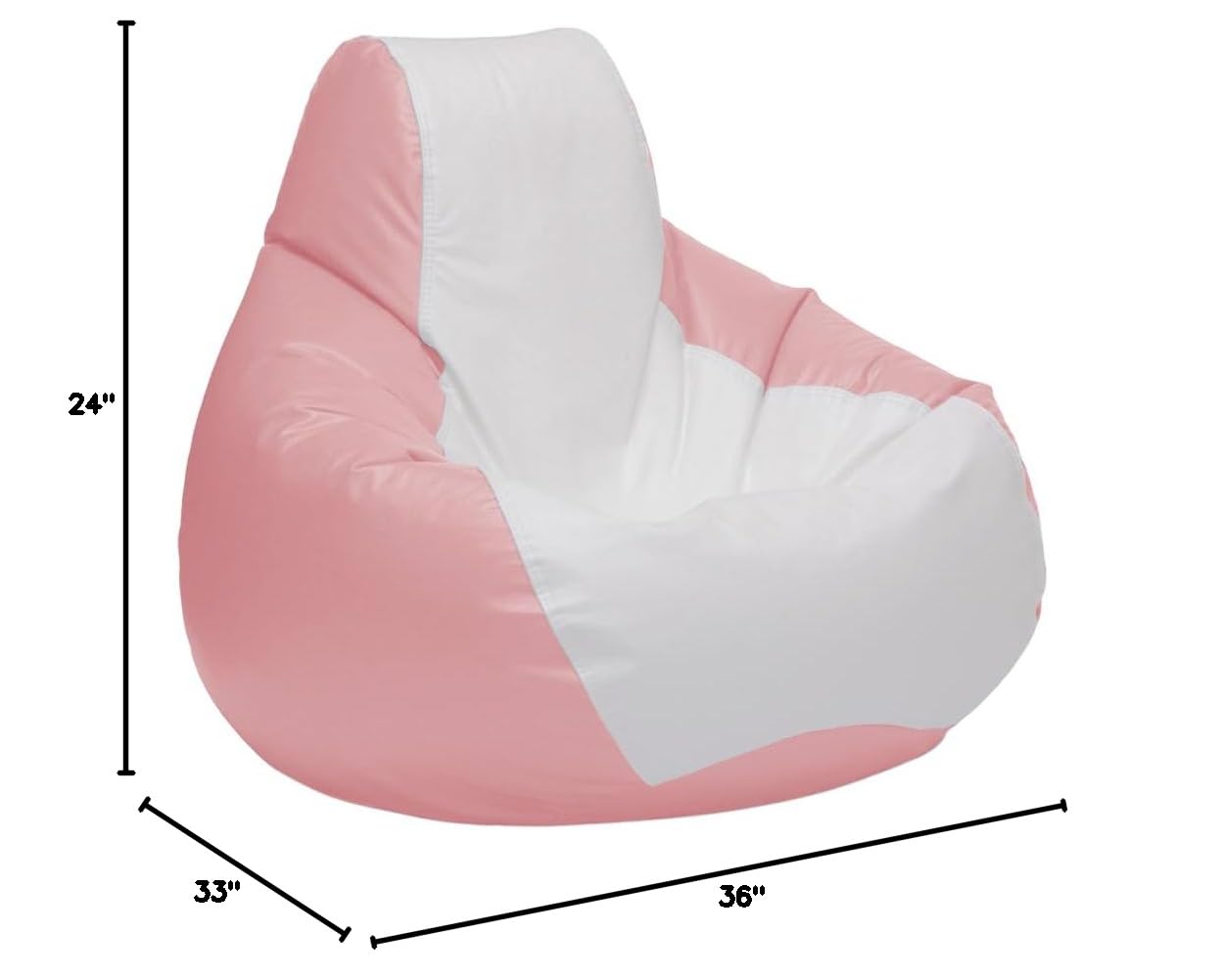 Ocean-Tamer Medium Teardrop Marine Bean Bag - Waterproof & Comfortable Boat Seat Cushion for Boating, Fishing & Beach Relaxation