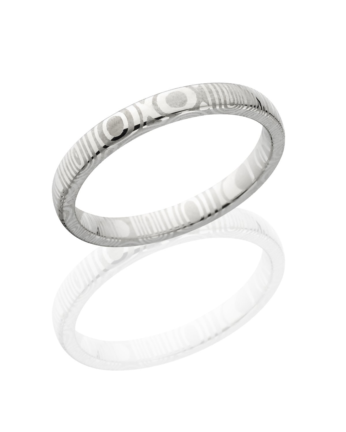 3mm Thin Damascus Steel Wedding Bands for Men & Women - Handcrafted in USA - Durable & Elegant Wedding Rings for Anniversary, Engagement & Everyday Wear