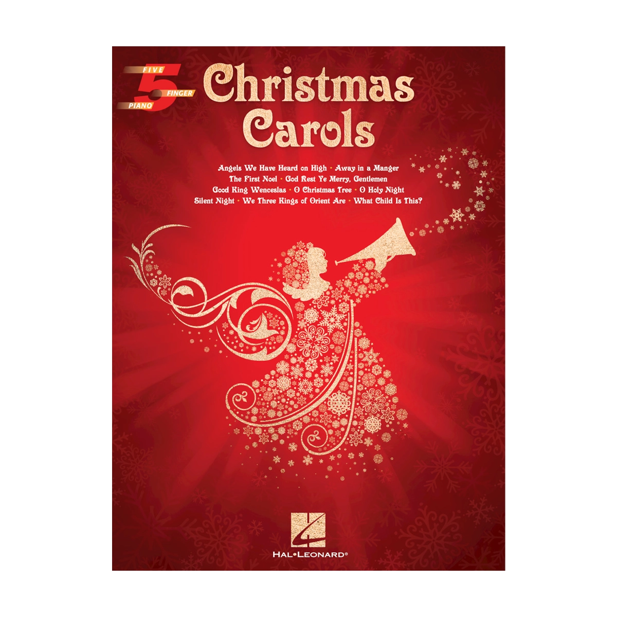 Christmas Carols: Five Finger Piano Songbook for Beginners - Softcover Sheet Music for Holiday Festivities & Family Gatherings