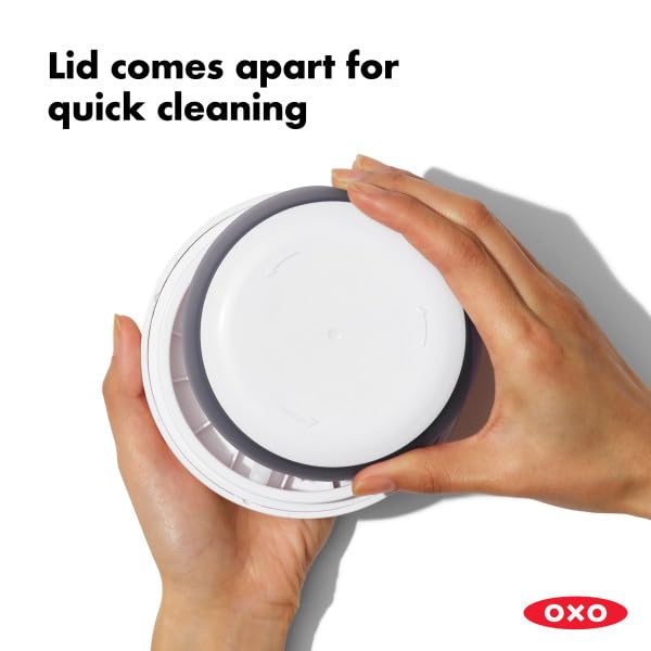 OXO Good Grips 5.0 Quart Large Airtight Food Storage Container - BPA-Free Plastic Jar for Cookies, Flour, Sugar & Dry Goods | Kitchen Pantry Organization & Bulk Food Storage