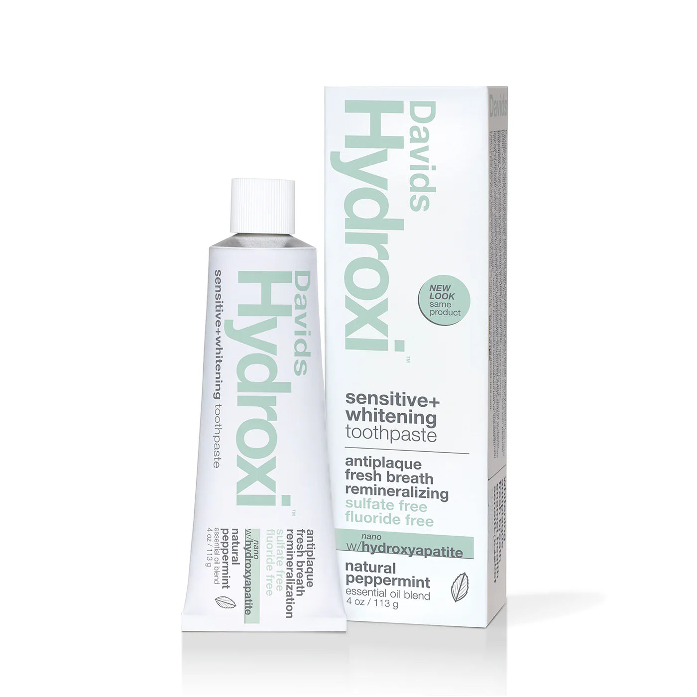 Hydroxi™ Sensitive + Whitening Nano Hydroxyapatite Toothpaste for Sensitive Teeth - Mint Flavor | Enamel Repair & Teeth Whitening | Ideal for Daily Oral Care & Sensitive Teeth Relief