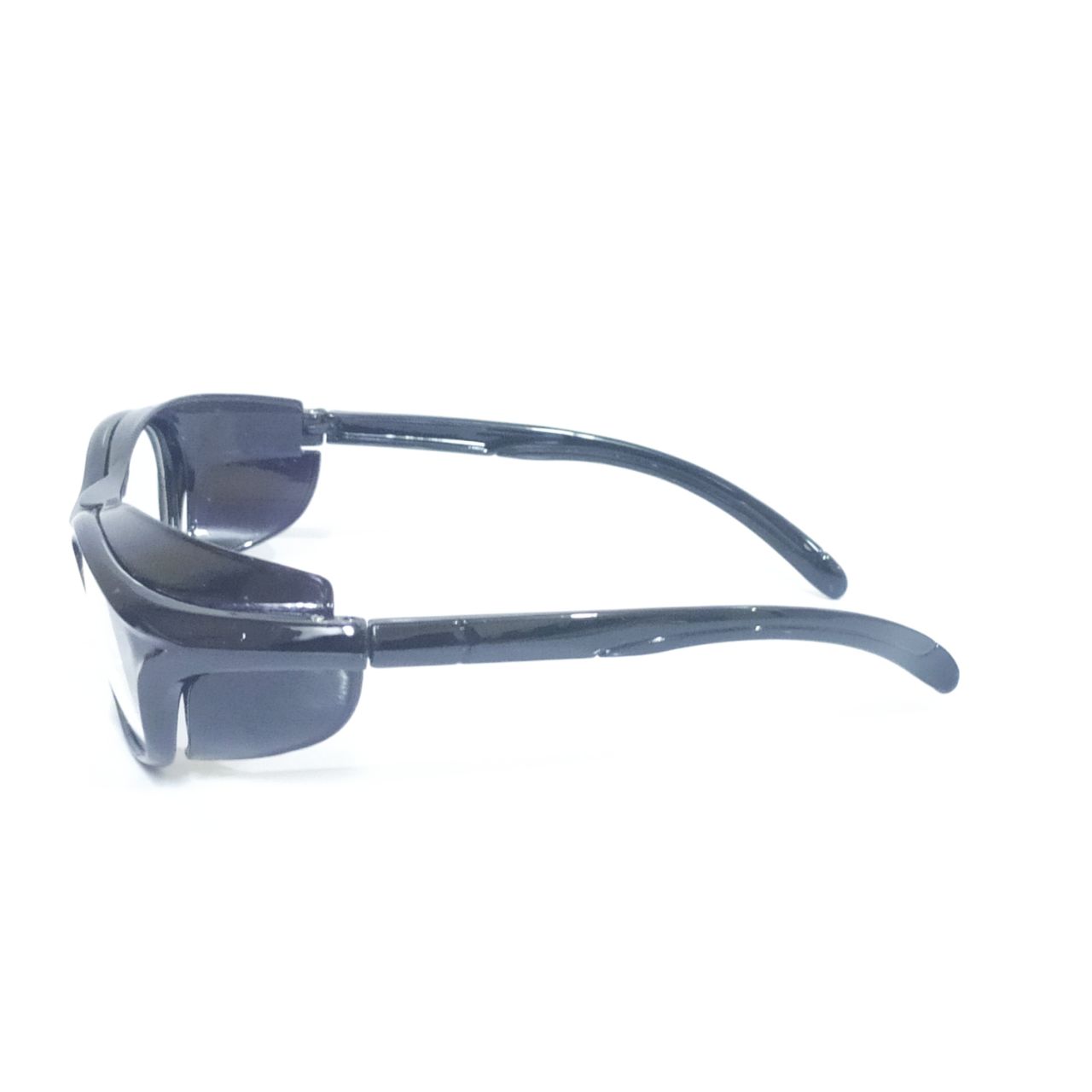 Sigma Black Frame Clear Lens Prescription Sports Glasses - Lightweight Protective Eyewear for Running, Cycling & Outdoor Activities | UV Protection & Anti-Fog Lenses