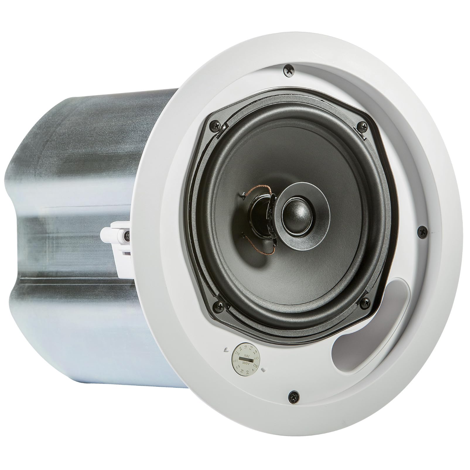 JBL Professional Control 16C/T 6.5-Inch Two-Way Coaxial Ceiling Speaker - White (Pair) - Perfect for Home Theater, Background Music & Commercial Audio Systems