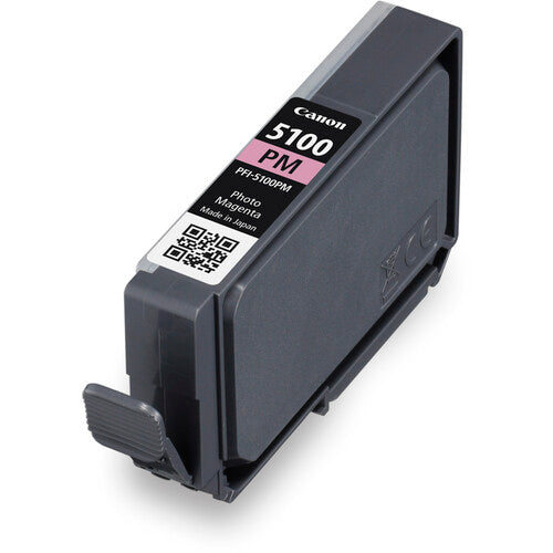 Canon PFI 5100 PM (Photo Magenta) Lucia PRO II Ink Tank for PRO 310 Printer - 14.4ml High-Quality Photo Ink Cartridge | Perfect for Professional Photo Printing, Art Reproduction & Graphic Design Projects