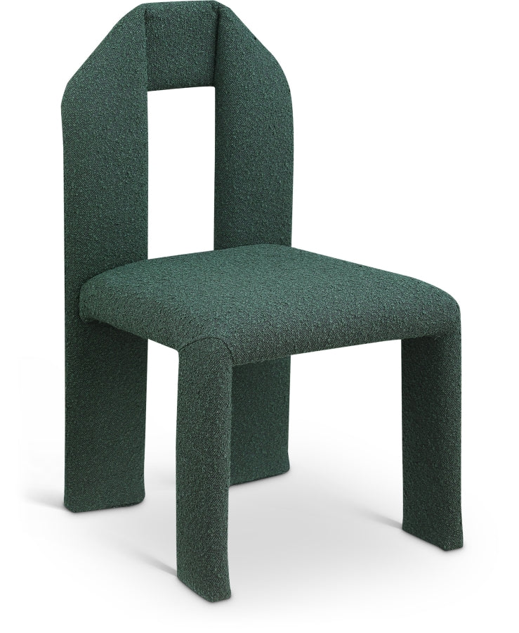 Bennett Boucle Fabric Dining Chair - Modern Upholstered Accent Chair for Dining Room, Kitchen, or Office - Comfortable & Stylish Seating for Home Decor