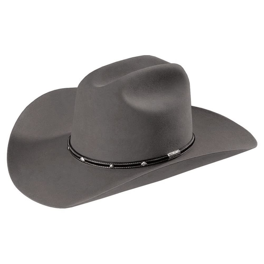 Stetson Angus Cowboy Hat for Men - Classic Western Style Felt Hat for Ranchers, Riders & Outdoor Adventures