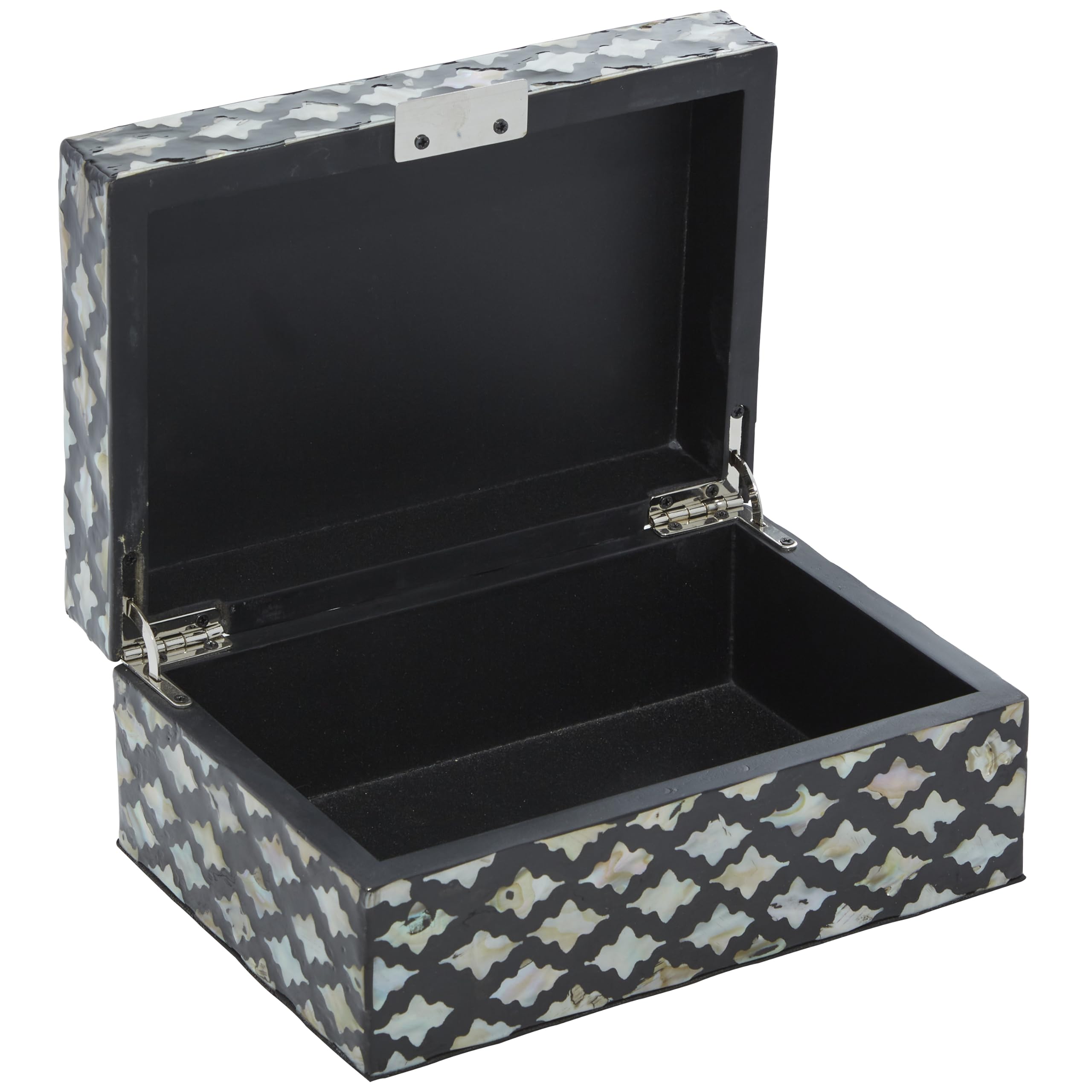 Deco 79 Mother of Pearl Shell Decorative Keepsake Box Set - 12