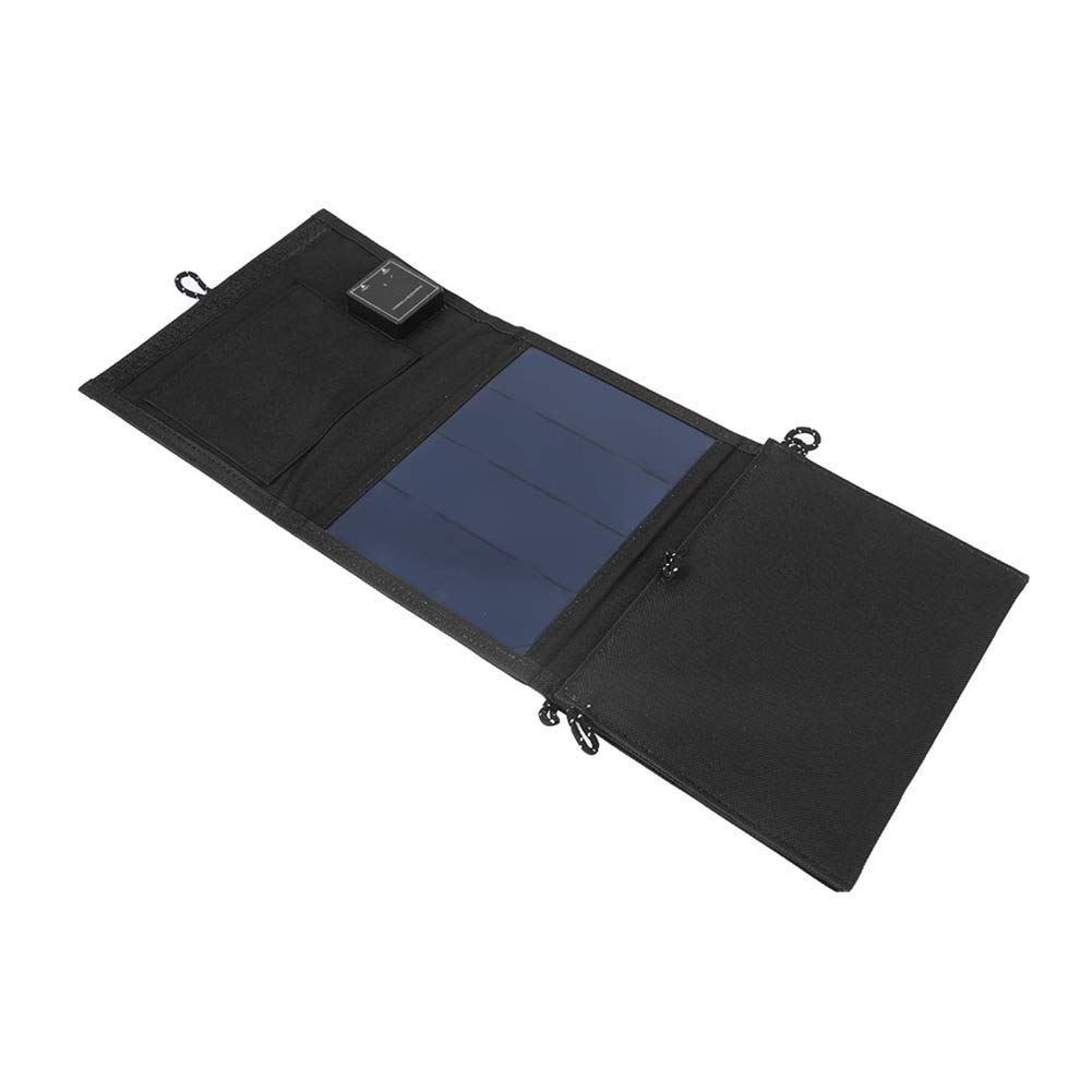 Portable Solar Charger Bag with Dual USB - Lightweight Foldable Solar Panel for Backpacking, Camping & Travel - Perfect for Hiking, Backpack, Tent & Outdoor Adventures
