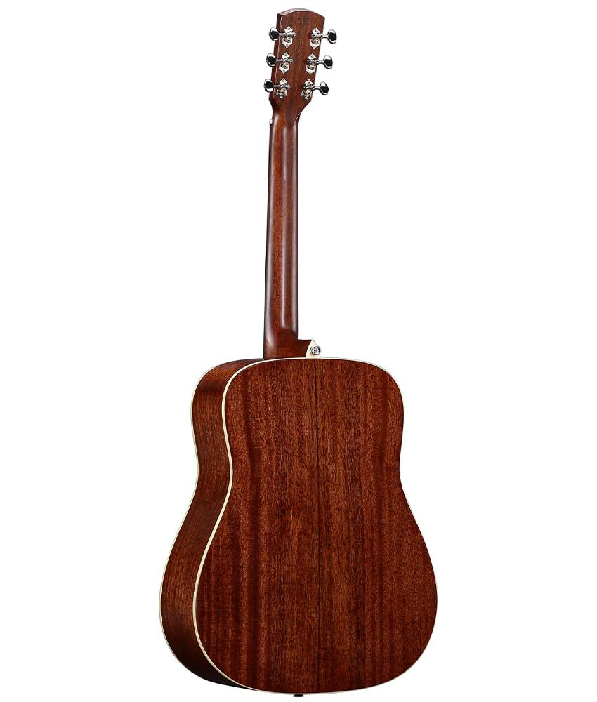 Alvarez MD60EVB Masterworks Dreadnought Acoustic-Electric Guitar - AAA Solid Sitka Spruce Top & Mahogany Back/Sides - Vintage Burst Finish | Perfect for Stage Performances, Studio Recording & Home Practice