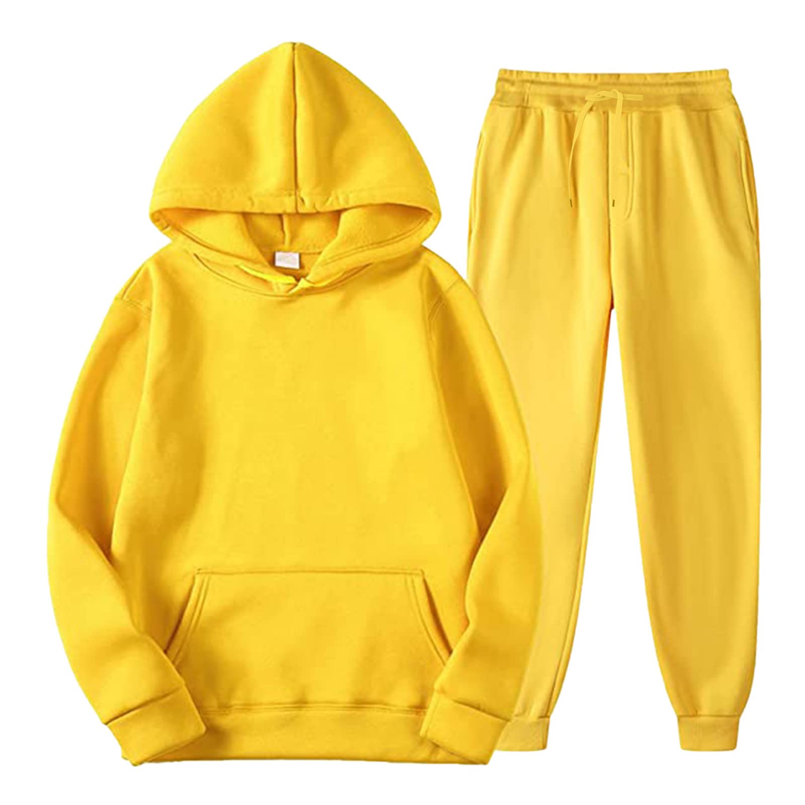 Women's 2-Piece Sweatsuit Set - Long Sleeve Pullover Sweatshirt & Jogger Pants Outfit | Casual Loungewear, Workout & Streetwear Fashion