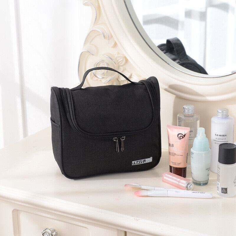 Premium Travel Toiletry Bag for Men & Women - Waterproof Cosmetic & Makeup Organizer with Shaving Kit Compartment - Perfect for Vacation, Gym, Camping & Business Trips
