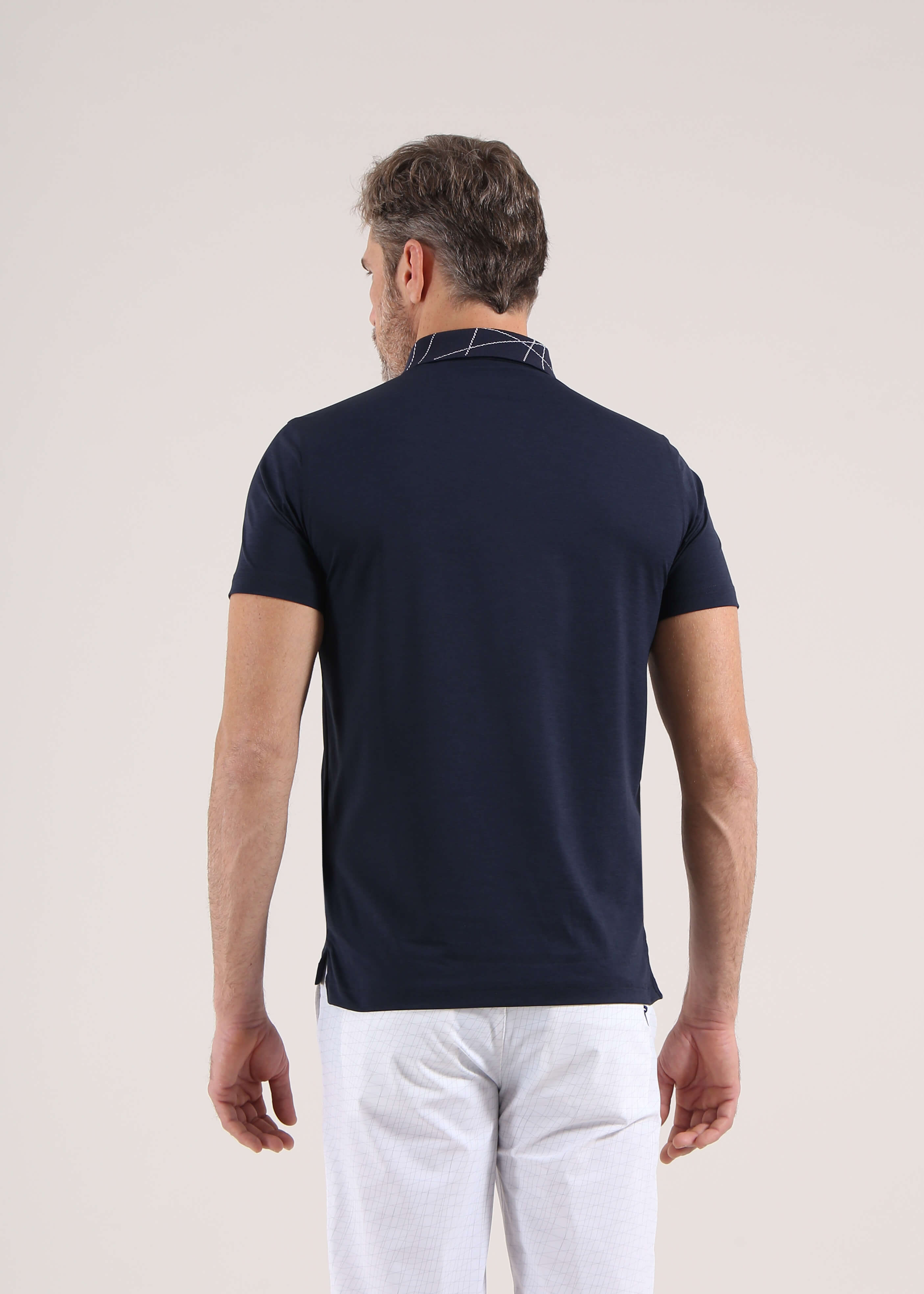 ASSODIPICCHE SUNBLOCK® Melange Polo Shirt for Men - UPF 50+ Sun Protection, Breathable & Quick-Dry - Perfect for Golf, Tennis & Outdoor Activities | Final Sale