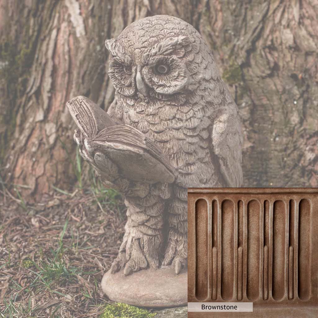 Campania International Scholarly Owl Statue - Elegant Home & Office Decor for Study Rooms, Libraries, and Academic Spaces