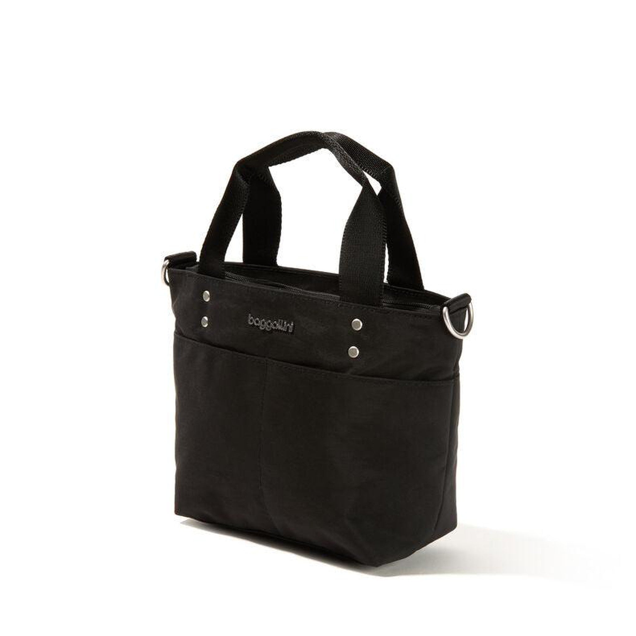 Baggallini Mini Carryall Tote - Stylish & Lightweight Crossbody Bag for Women | Perfect for Travel, Work & Everyday Use