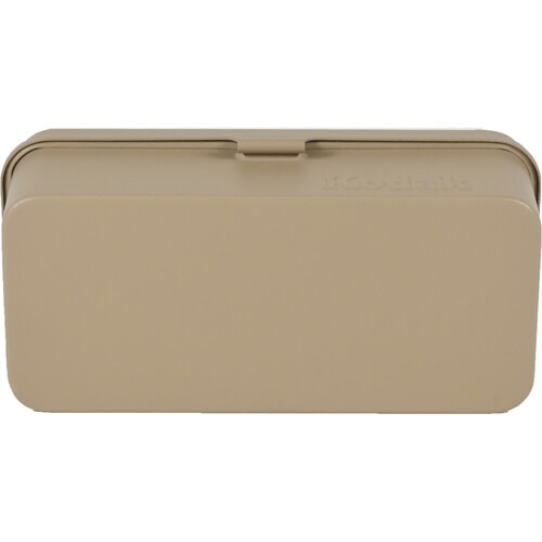 Kodak Steel 120/135mm Film Storage Case with Beige Lid & Body - Perfect for Photographers, Film Enthusiasts & Travel Protection
