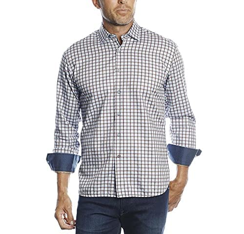 Luchiano Visconti Men's Casual Shirts & Tops | Premium Cotton Button Down Shirts for Business, Office & Everyday Wear