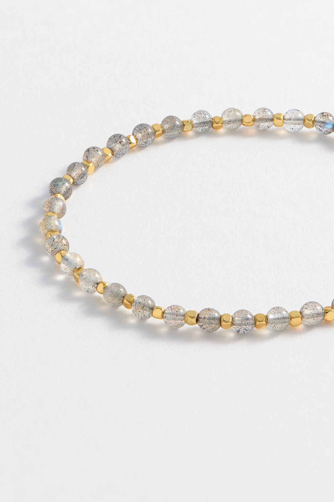 Labradorite Gemstone Amelia Bracelet - Healing Crystal Jewelry for Women, Adjustable Bangle for Spiritual Protection & Positive Energy - Perfect for Meditation, Yoga & Everyday Wear