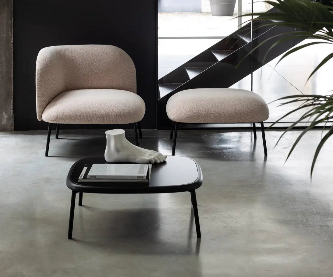 Bross Sit Ottoman - Comfortable Footrest & Extra Seating for Living Room, Bedroom, or Office - Perfect for Relaxing, Reading & Lounging