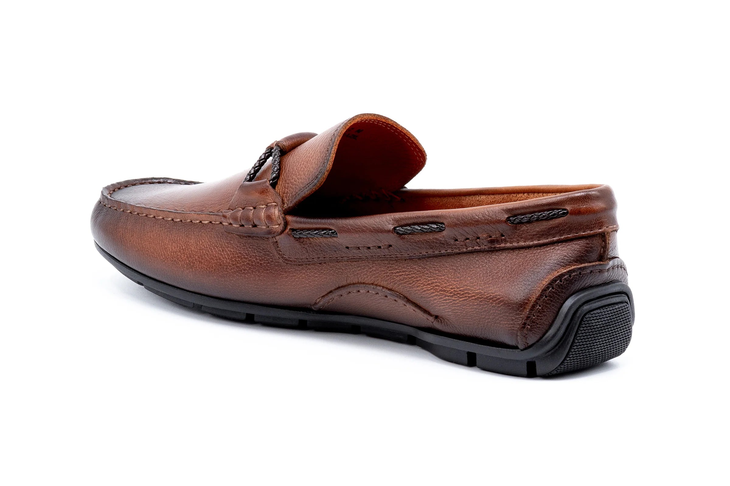 Martin Dingman Bourbon Bermuda Braid Loafer - Premium Men's Slip-On Shoes for Business Casual & Formal Wear
