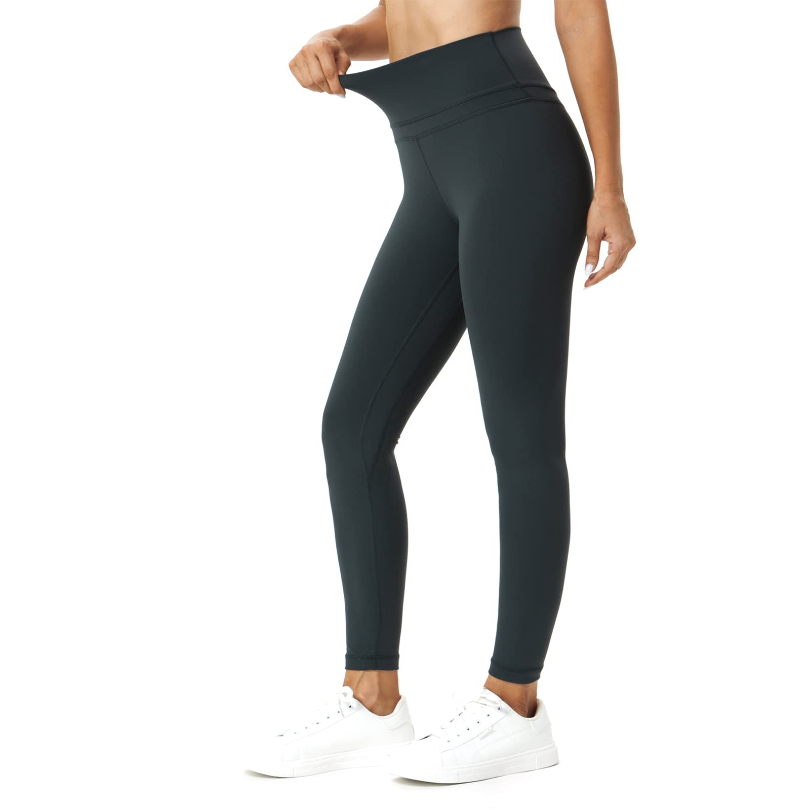 High Waisted Yoga Leggings for Women with Pockets - Tummy Control Stretchy Workout Running Athletic Pants | Perfect for Gym, Yoga, Running & Casual Wear