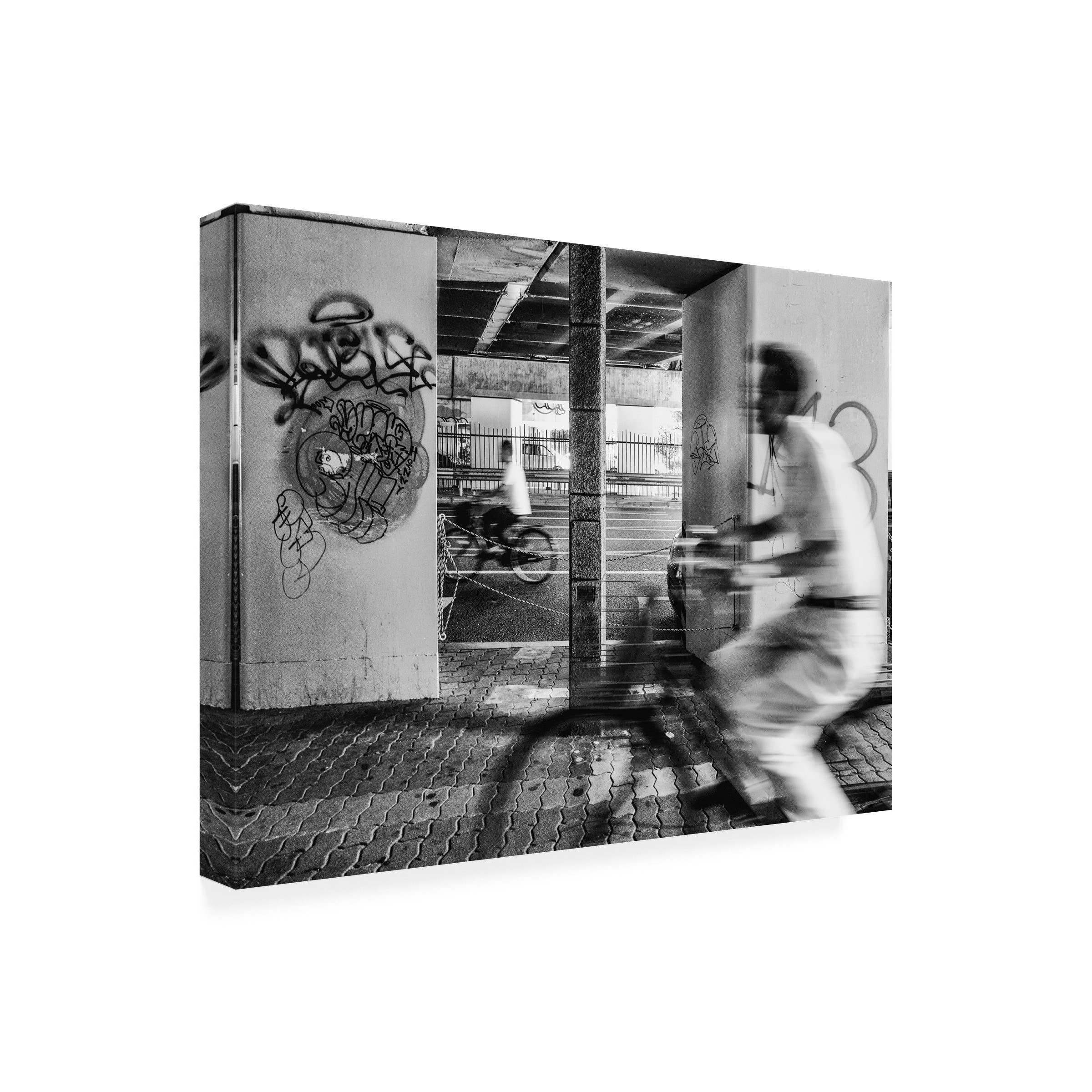Trademark Fine Art 'There Is No Hurry' Canvas Wall Art by Kumiko Nakata - Japanese Zen Style Painting for Living Room, Bedroom & Office Decor