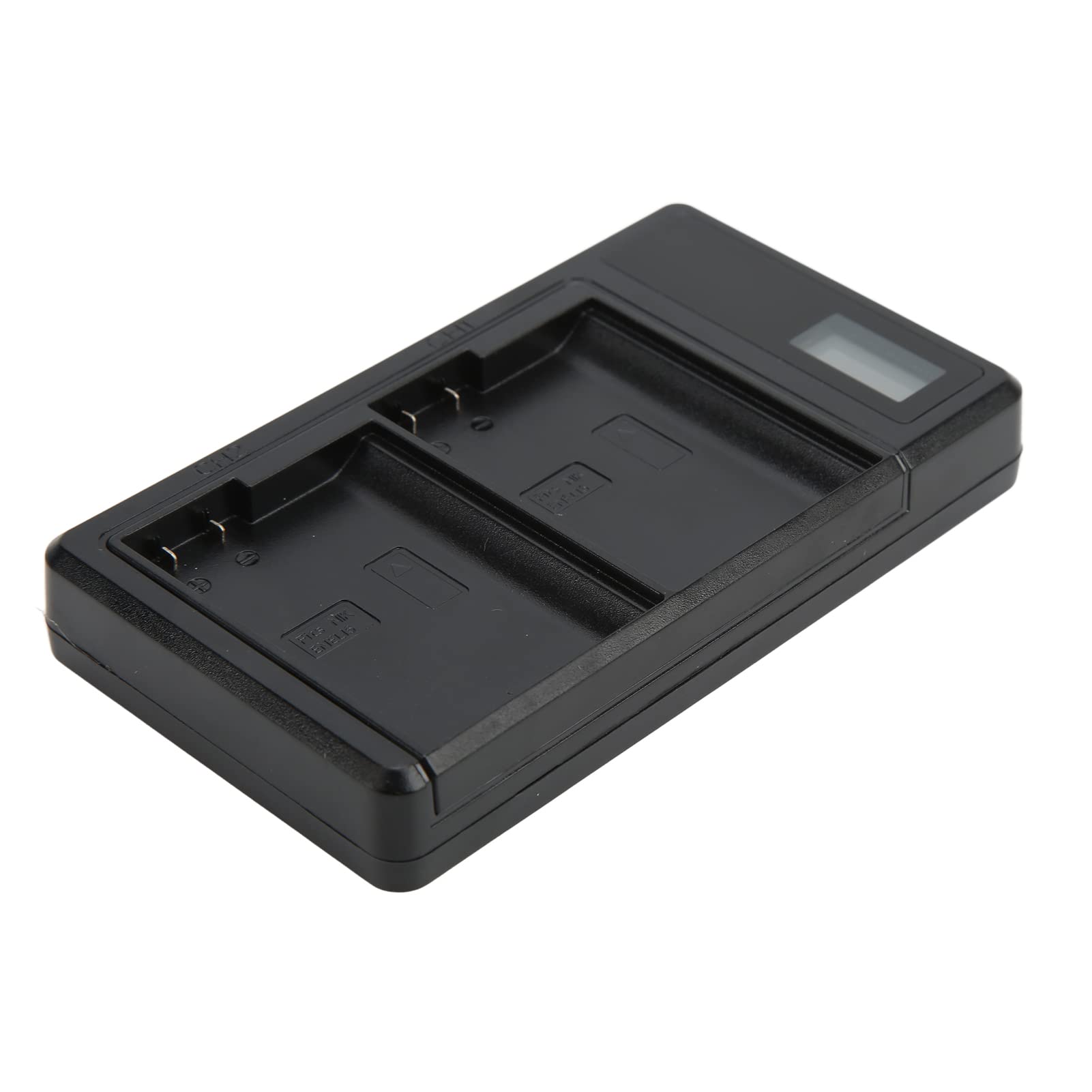 EN-EL15 Battery USB Dual Charger with LCD Display & Overcurrent Protection - 5V 2A Fast Charging, Type C Compatible - Perfect for Nikon DSLR Cameras D850 D750 D610 D600 D500 D7200 D7100 D7000 (Travel & Professional Photography)