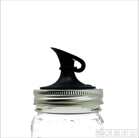 Premium Mason Jar Lids with Leak-Proof Seal - The Perfect Pour Spout for Canning & Storage - Ideal for Homemade Jams, Smoothies, and DIY Crafts
