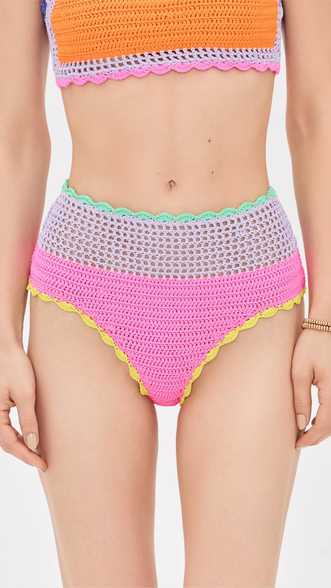 Beach Riot Women's Brinley Bottom High Waisted Bikini Swimsuit - Sexy Cheeky Swim Bottoms for Beach, Pool & Vacation