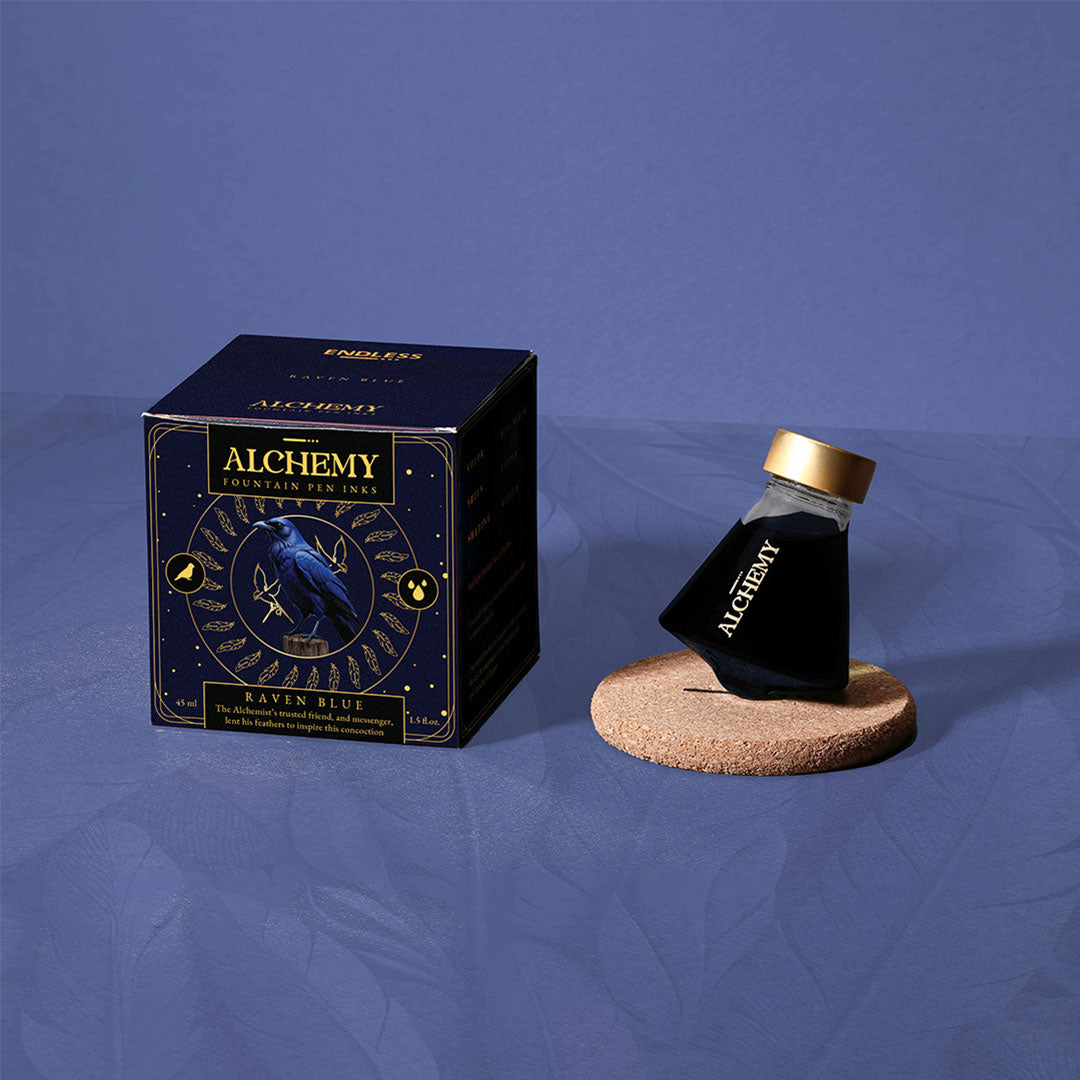 Premium Endless Alchemy Fountain Pen Ink - 45ml Bottle, Smooth Writing for Calligraphy & Journaling - Perfect for Artists, Writers & Pen Enthusiasts