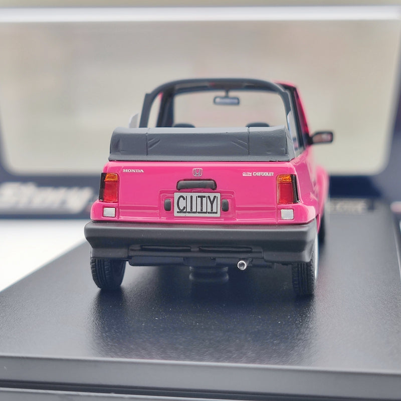 1/43 Scale Honda City Cabriolet 1984 Resin Model Car - Limited Edition Collectible Gift for Car Enthusiasts | Perfect for Display, Gifts, and Model Car Collections