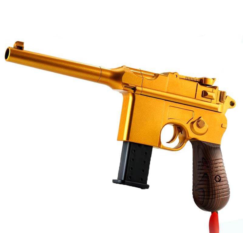 Mauser C96 Foam Dart Blaster Toy Gun - Realistic Replica for Nerf Battles, Outdoor Play & Cosplay | Safe Foam Ammo for Kids & Adults