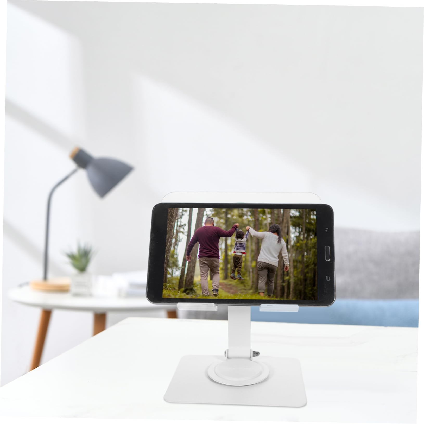 Hemobllo Foldable Phone Stand - Adjustable Aluminum Alloy Desk Holder for Smartphones & Tablets | Space-Saving Design for Office, Home, and Travel Use