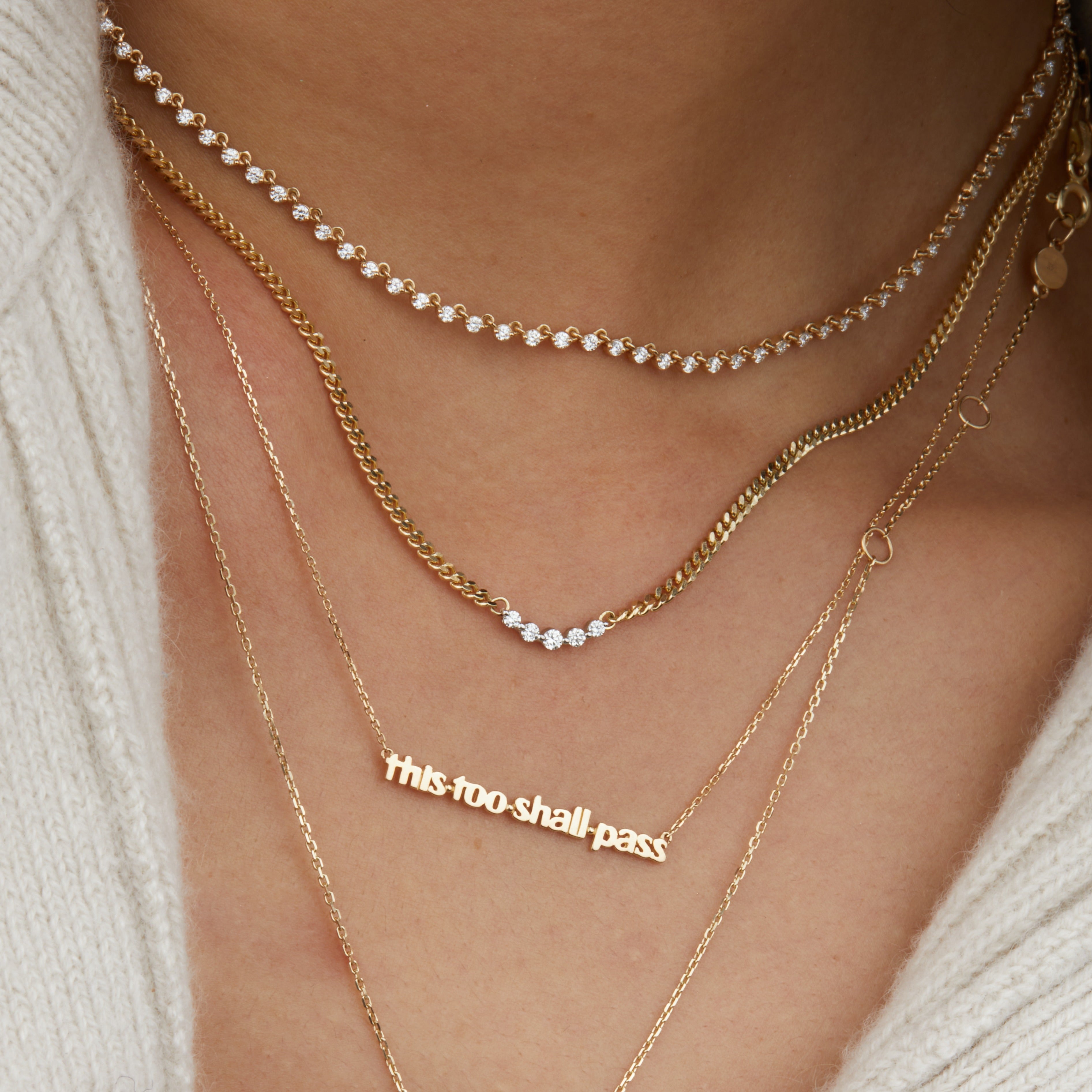 10k Gold Susie Q Necklace - Elegant & Dainty Jewelry for Women | Perfect for Everyday Wear, Date Nights & Special Occasions
