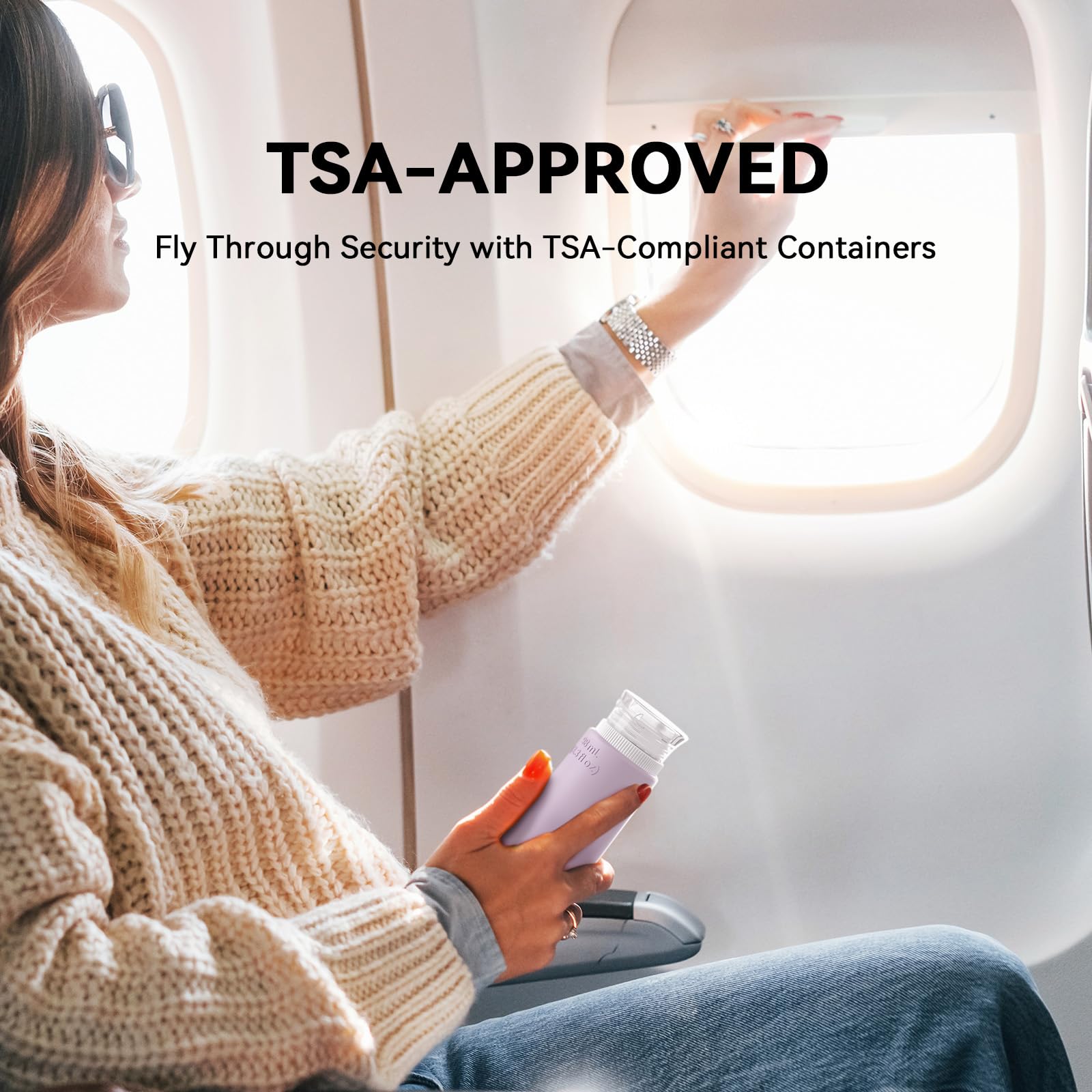 20 Pack TSA Approved Silicone Travel Bottles Set - Leakproof Ultrasonic Craft Toiletry Containers for Shampoo, Conditioner & Lotion | Perfect for Air Travel, Camping & Gym Essentials