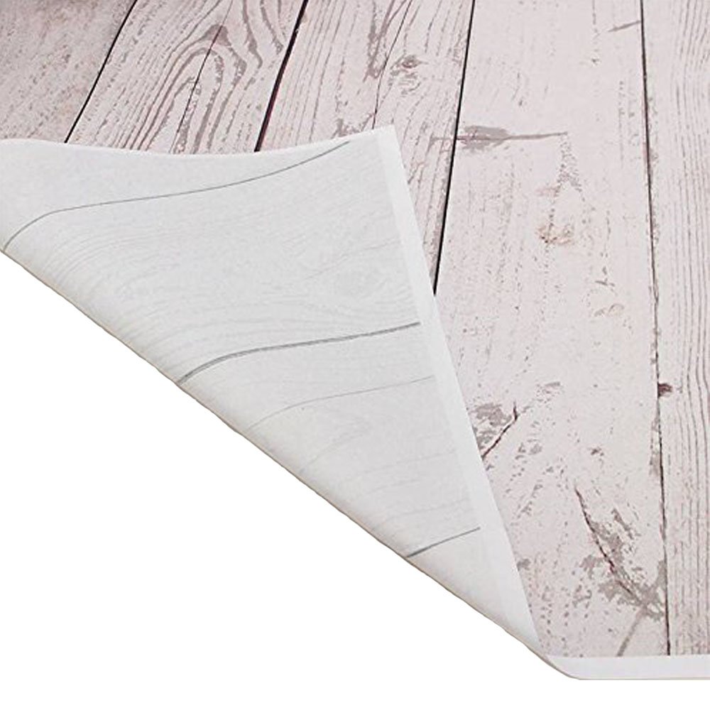 Lelinta 3x5ft Beige Brick Wooden Floor Photo Backdrop for Studio Photography