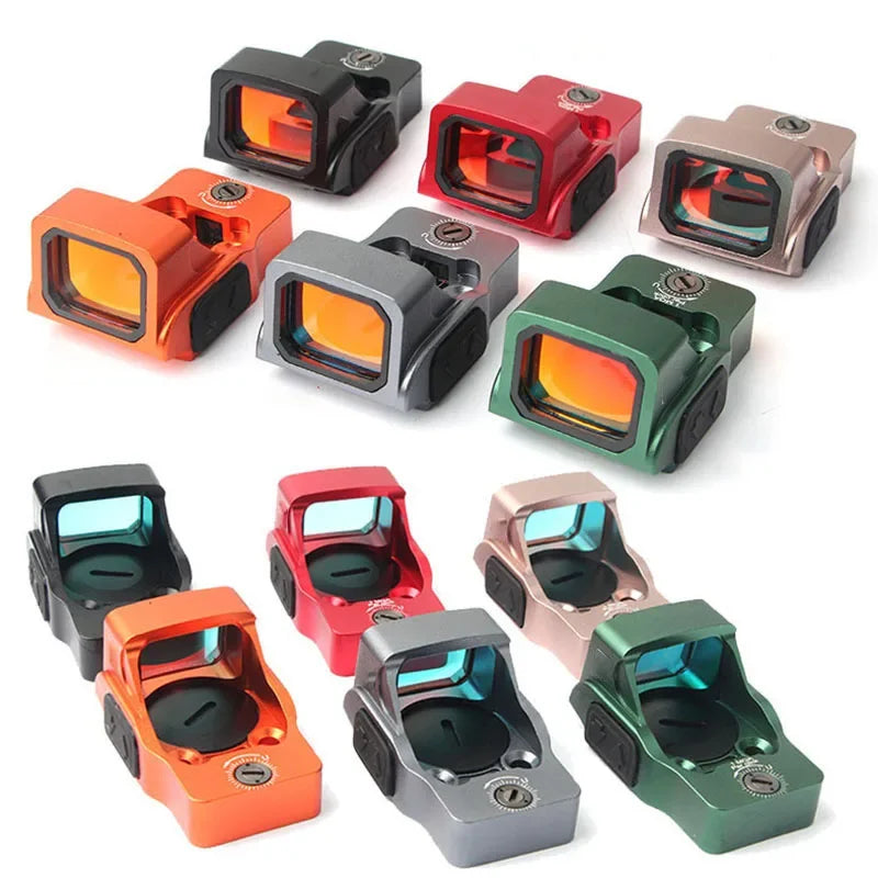 Tactical 550 Red Dot RMR Mini Reflex Sight with Glock Mount | 3MOA Holographic Scope for Airsoft Pistols | Perfect for Target Shooting, Home Defense & Tactical Training