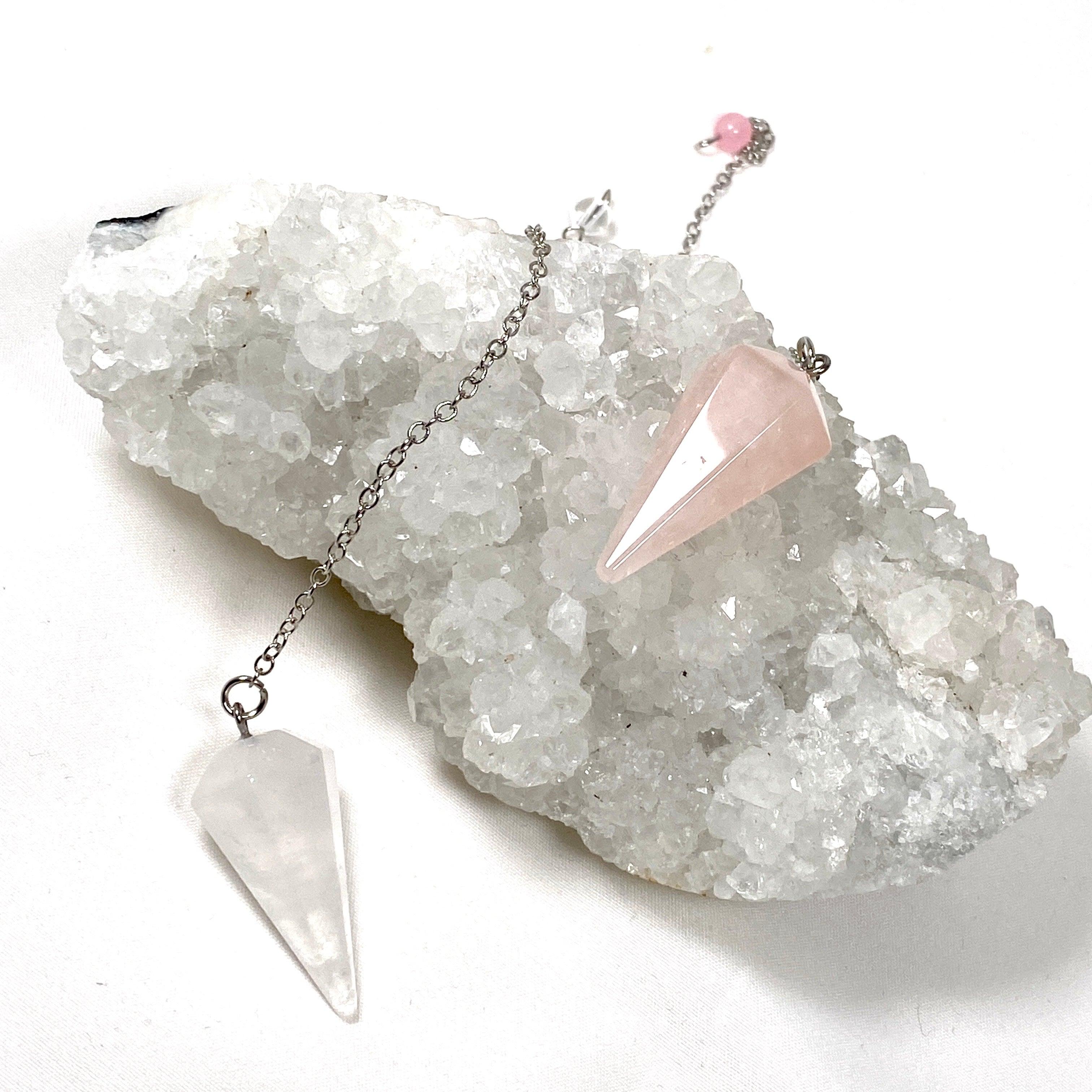 Natural Gemstone Pendulum Point PD2 for Divination, Dowsing & Energy Healing - Perfect for Spiritual Practices, Meditation & Chakra Balancing
