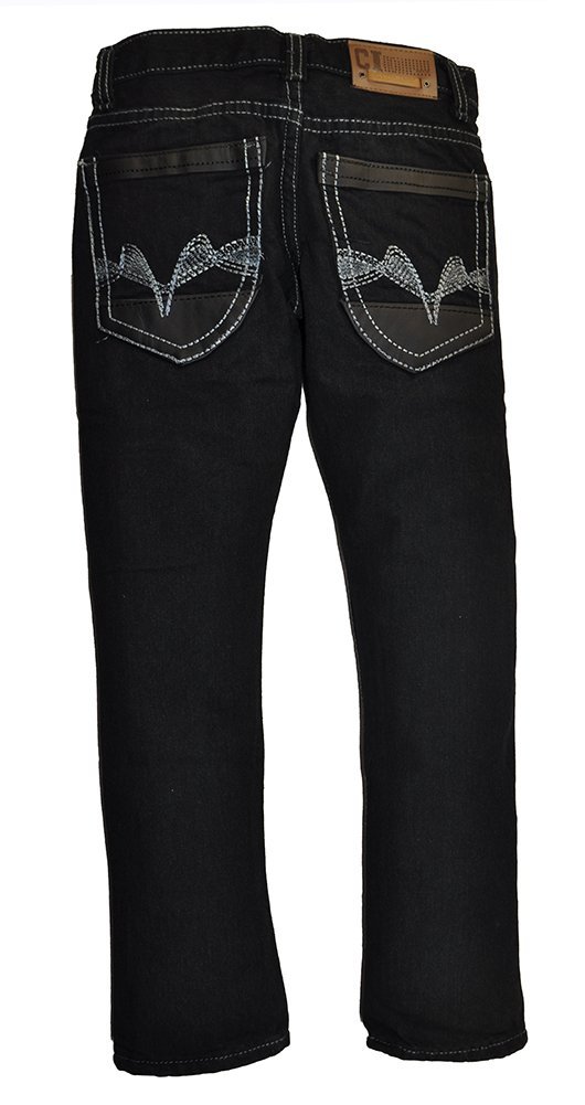 City Ink Big Boys Denim Jeans - Comfortable Stretch Denim Pants for Teen Boys | Perfect for School, Casual Wear & Outdoor Activities