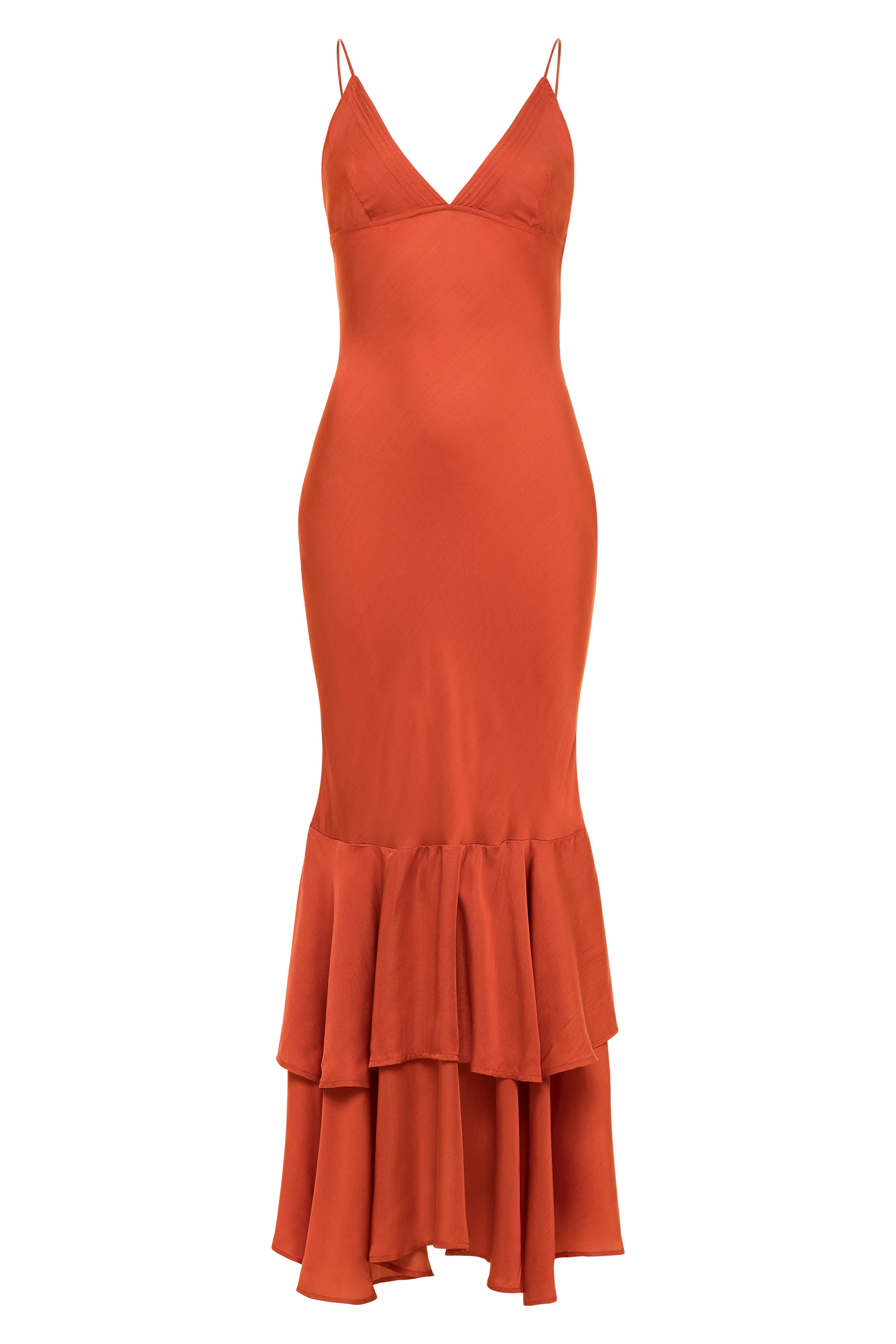 Ares Dress for Women - Elegant Flowy Maxi Dress with V-Neck & Long Sleeves - Perfect for Parties, Weddings & Special Occasions