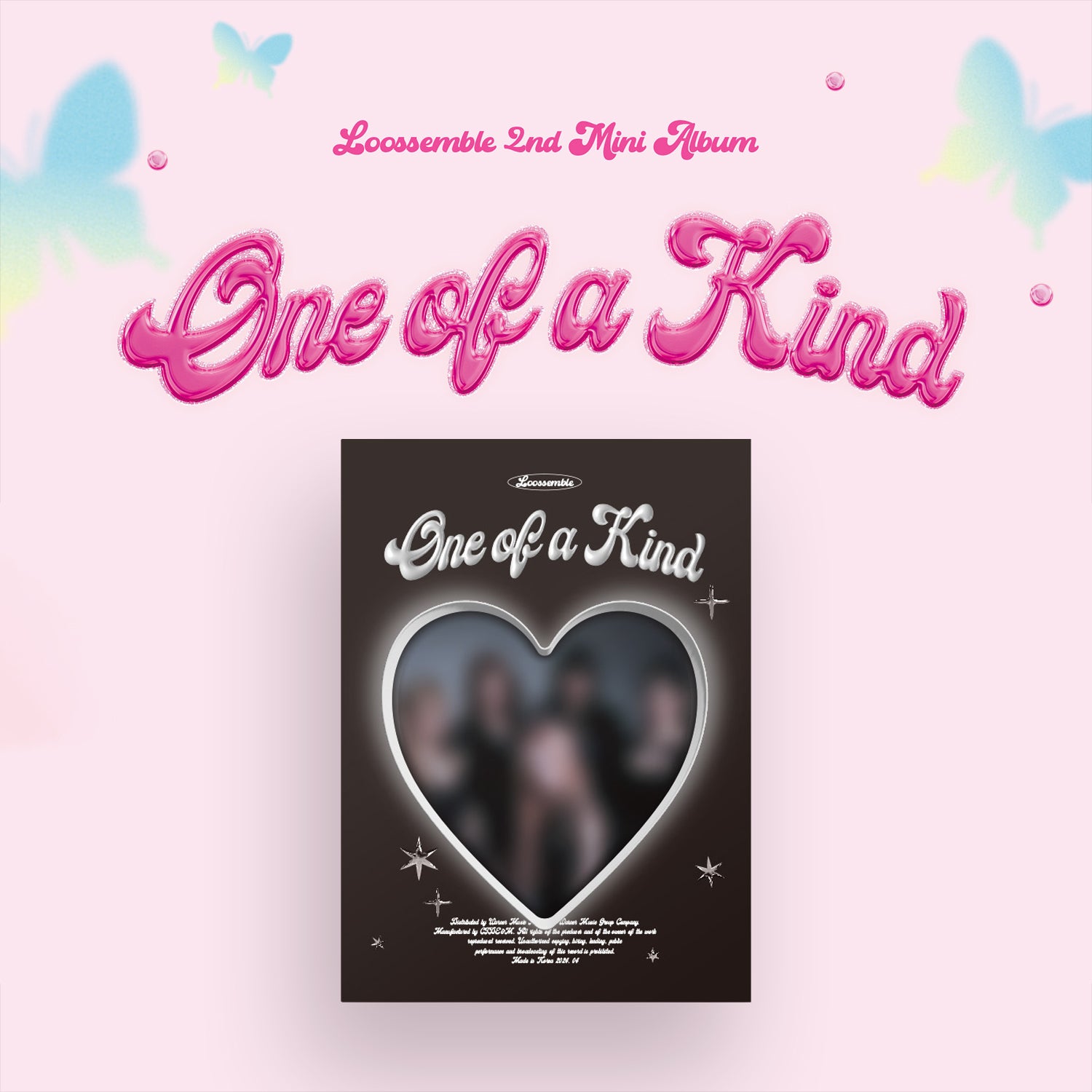 LOOSSEMBLE 2ND MINI ALBUM 'ONE OF A KIND' - Kpop Music Album for Fans | Perfect for Collecting, Gifting & Enjoying Kpop Music
